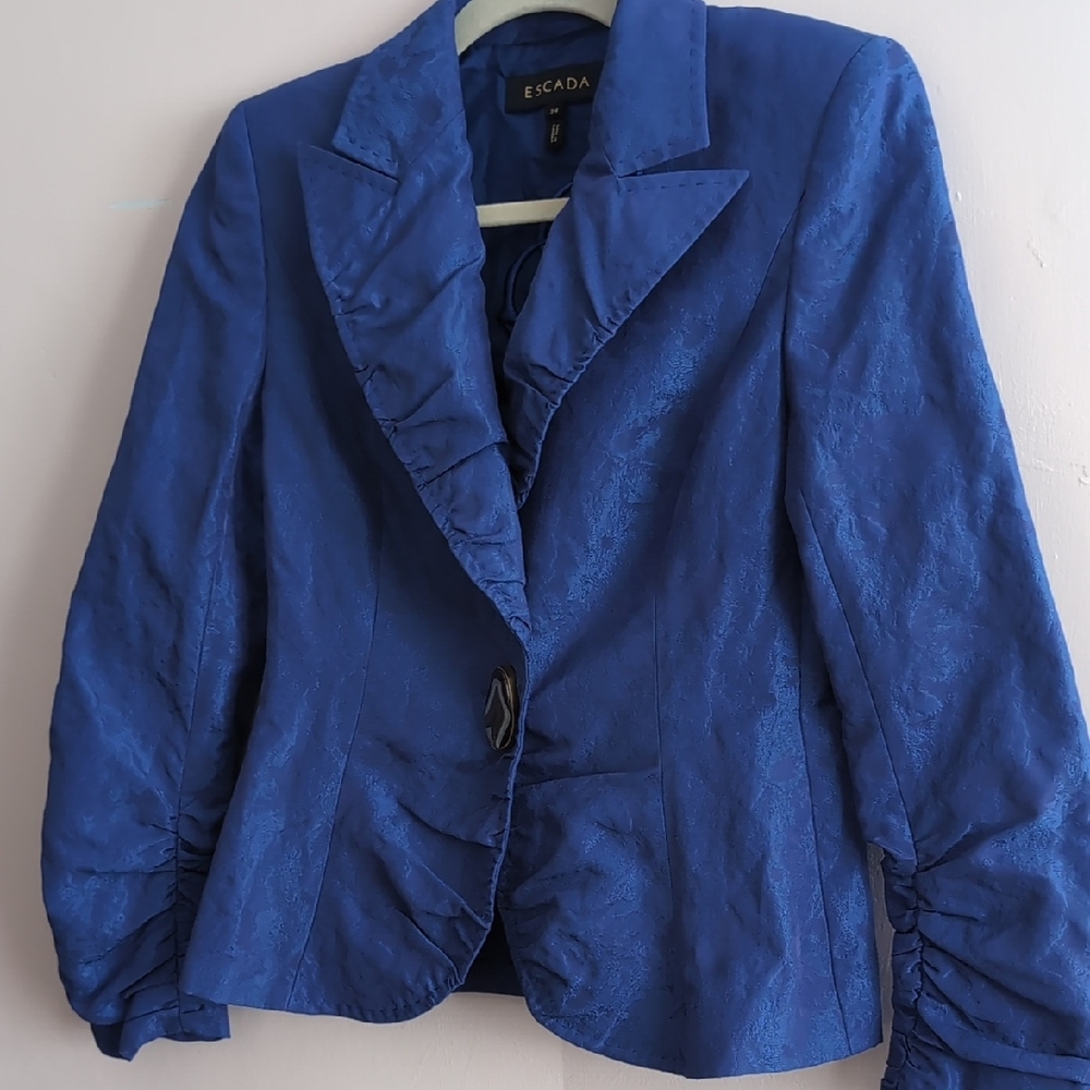 Blue Escada blazer
